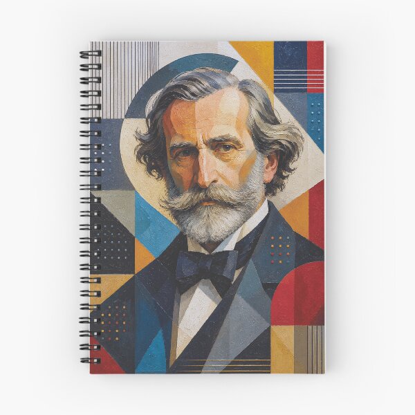 Item preview, Giuseppe Verdi Italian composer painting. designed and sold by GalleryKauffeld.