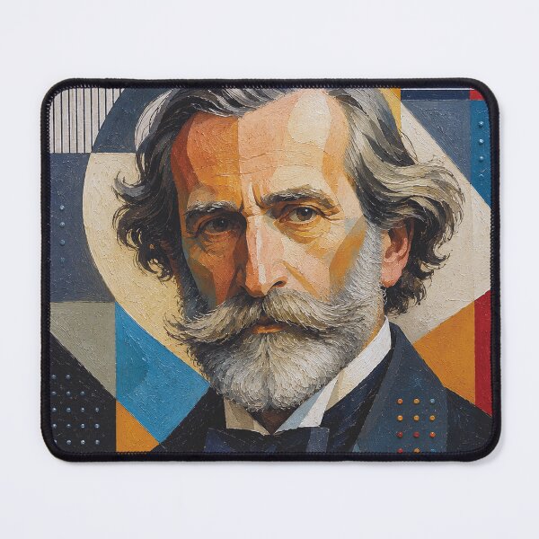 Item preview, Giuseppe Verdi Italian composer painting. designed and sold by GalleryKauffeld.