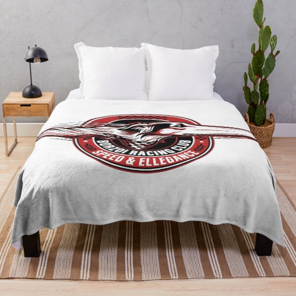 Item preview, Aerodynamic Borzoi Vintage Racing Club Patch designed and sold by ArcApparel2020.