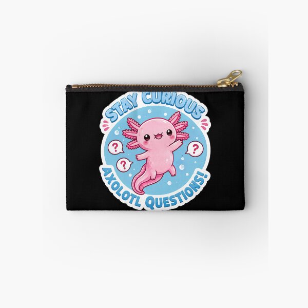 Item preview, Stay Curious Axolotl Questions designed and sold by SMARTKIT  DESIGNAGENCY.