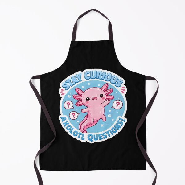 Item preview, Stay Curious Axolotl Questions designed and sold by SMARTKIT DESIGNAGENCY.