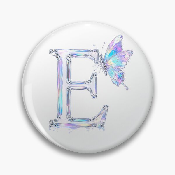 Item preview, Prismwing Crystal Grace Letter E designed and sold by BlissBlvdShop.