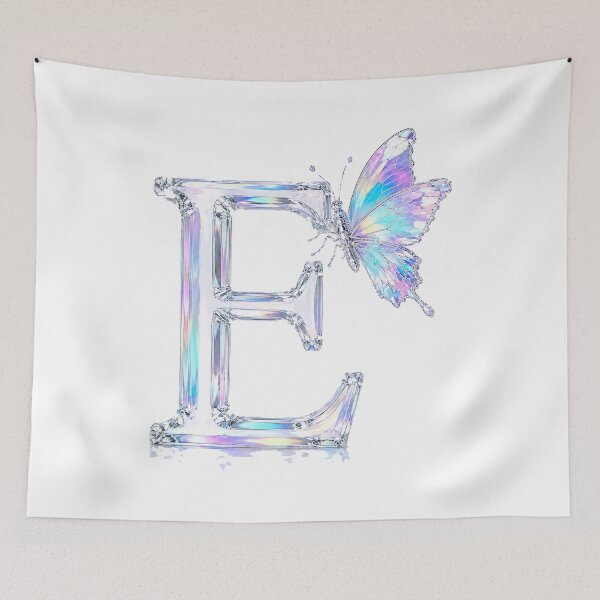 Item preview, Prismwing Crystal Grace Letter E designed and sold by BlissBlvdShop.