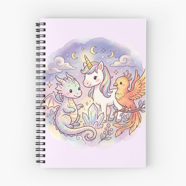 Item preview, Cute Dragons & Unicorns – Magical Fantasy Kids Design designed and sold by StoneByTheMoon.