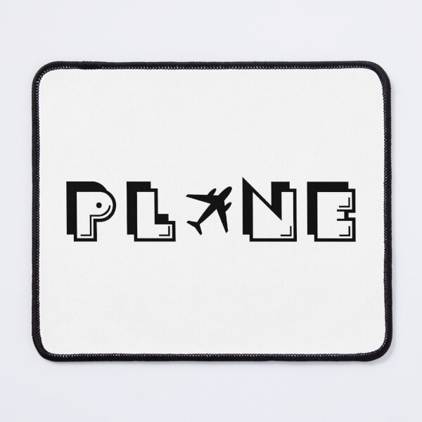 Item preview, Plane Word With Airplane Design designed and sold by nocontextdept.