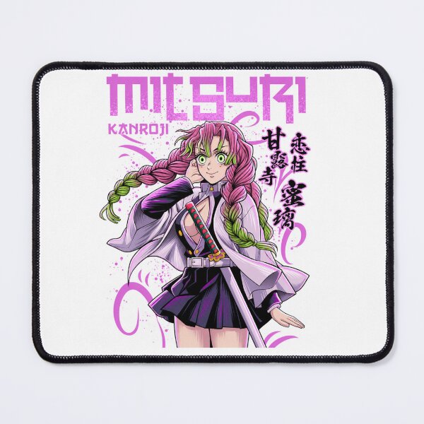 Item preview, Mitsuri Kanroji Anime Manga Art Demon Slayer designed and sold by Soft Glow.
