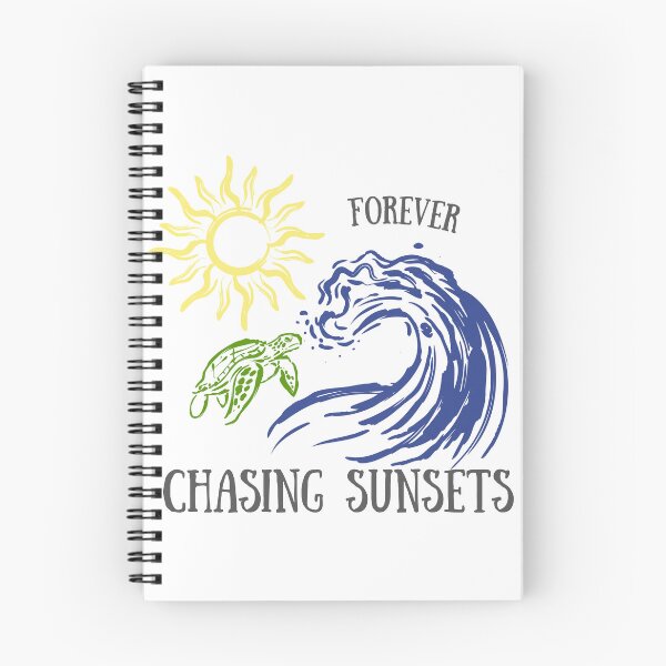 Item preview, Forever Chasing Sunsets Coastal Turtle designed and sold by LAJdesigns.