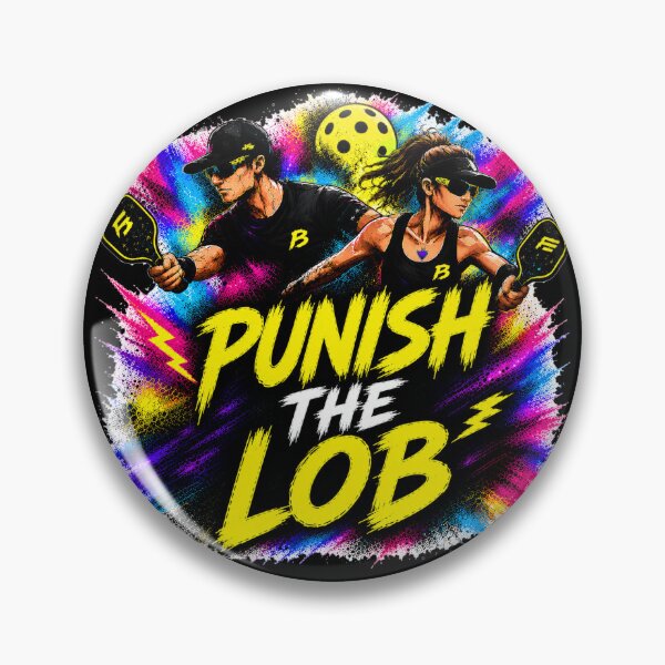 Item preview, Punish the Lob Pickleball Shirt – Funny Trash Talk Gift for Competitive Players designed and sold by Surrealtrends.