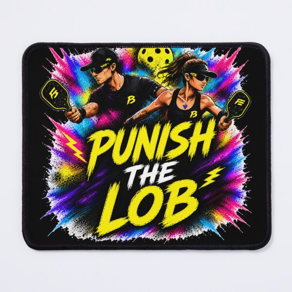 Item preview, Punish the Lob Pickleball Shirt – Funny Trash Talk Gift for Competitive Players designed and sold by Surrealtrends.