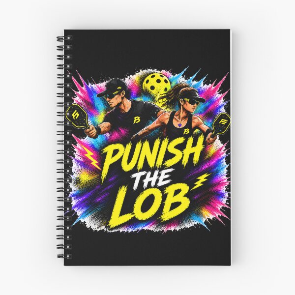Item preview, Punish the Lob Pickleball Shirt – Funny Trash Talk Gift for Competitive Players designed and sold by Surrealtrends.