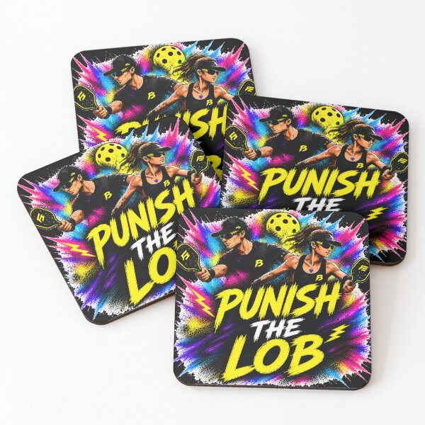 Item preview, Punish the Lob Pickleball Shirt – Funny Trash Talk Gift for Competitive Players designed and sold by Surrealtrends.