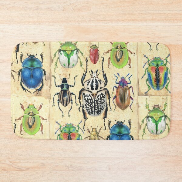 Item preview, Vintage style beetle illustration designed and sold by Artionna.