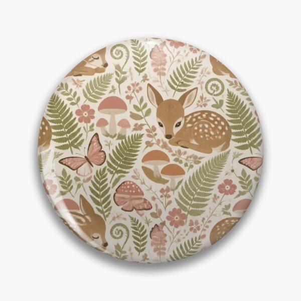 Item preview, Wilderkind Fawn & Fern Cottagecore Forest designed and sold by StickyGuys.