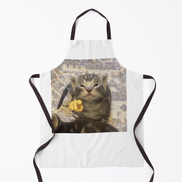 Item preview, pointing kitten designed and sold by cloudzer0000.