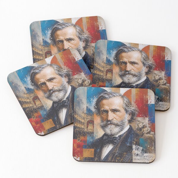Item preview, Giuseppe Verdi Italian composer painting. designed and sold by GalleryKauffeld.