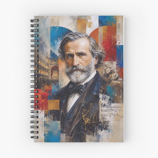 Artikelvorschau, Giuseppe Verdi, italienischer Komponist, Maler. entworfen und verkauft von GalleryKauffeld.