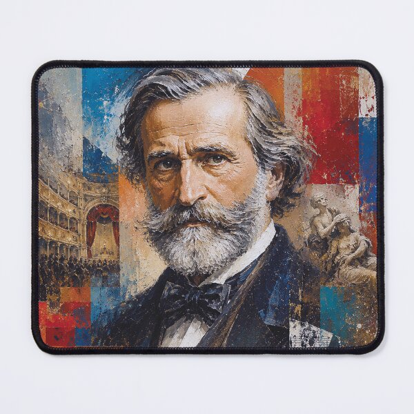 Item preview, Giuseppe Verdi Italian composer painting. designed and sold by GalleryKauffeld.
