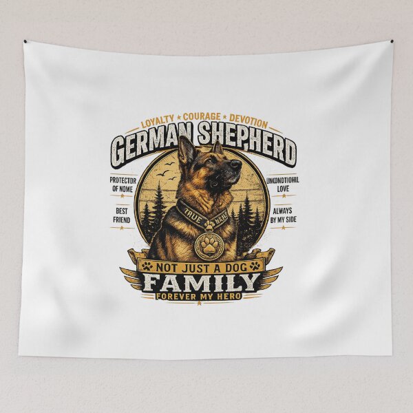 Item preview, German Shepherd Not Just A Dog Family designed and sold by BYMK.