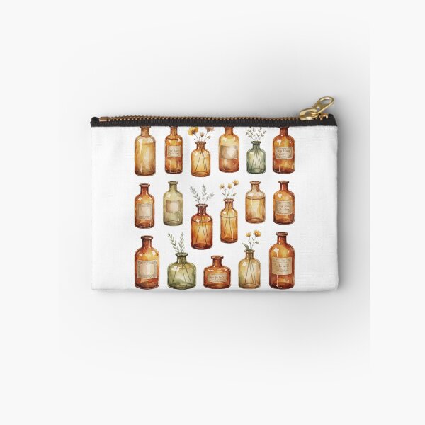 Item preview, Dried Herbs Apothecary Jars Botanical Illustration designed and sold by AillustriaAK.