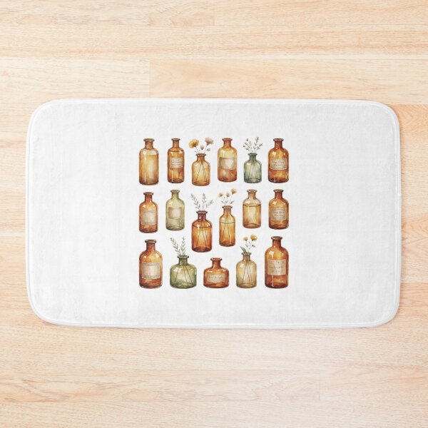 Item preview, Dried Herbs Apothecary Jars Botanical Illustration designed and sold by AillustriaAK.