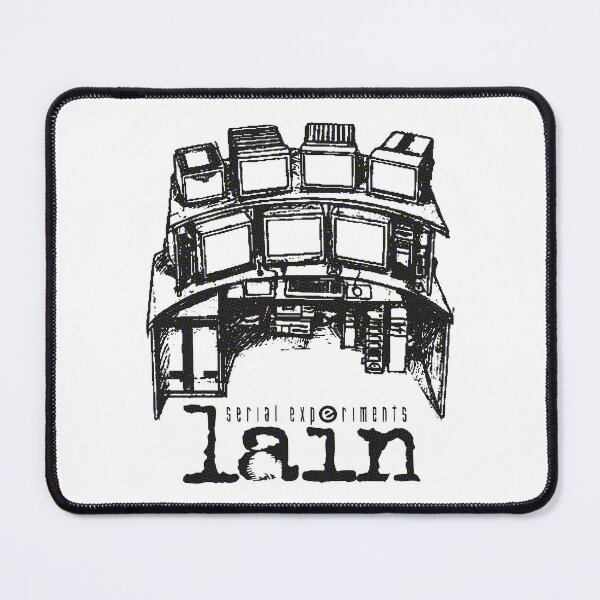 Item preview, Serial Experiments Lain - Lain setup (black print) designed and sold by R-A Designs.