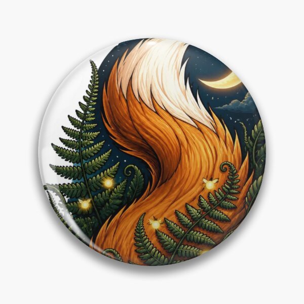 Item preview, Wilderkind Fox Tail Forest Magic Cryptidcore designed and sold by StickyGuys.