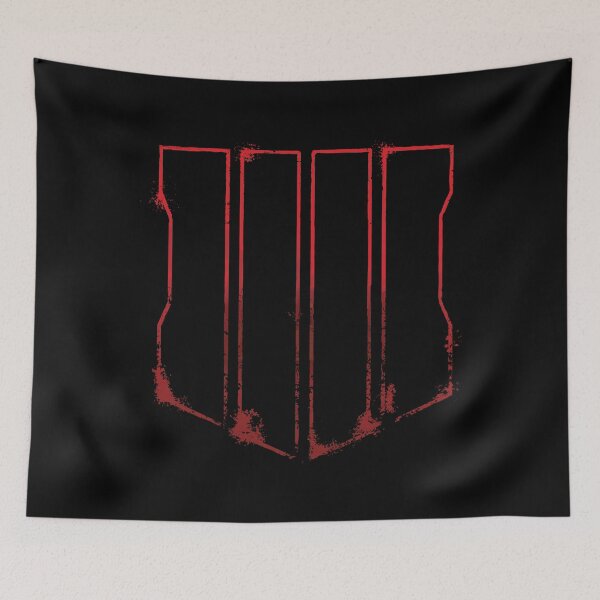 Artikelvorschau, COD BO4 Zombies Logo CoD Black Ops 4 Spiel Rot entworfen und verkauft von BubblePopRed.
