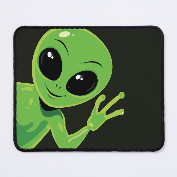 Item preview, Cute Green Alien | Friendly Extra Terrestrial designed and sold by CreativeBridge.