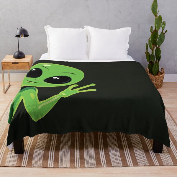 Item preview, Cute Green Alien | Friendly Extra Terrestrial designed and sold by CreativeBridge.