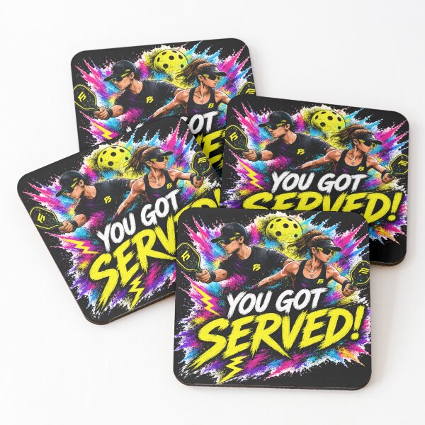Item preview, You got Served Pickleball Shirt – Funny Trash Talk Gift for Competitive Players designed and sold by Surrealtrends.