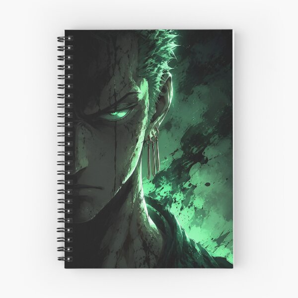 Item preview, Zoro | Emerald Shadow Swordsman | Dark Anime Inspired Warrior Portrait designed and sold by Dyan4.