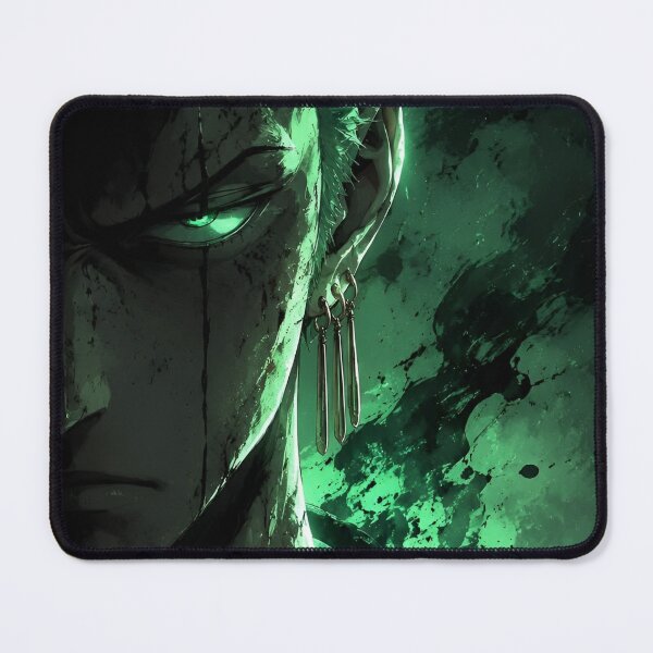 Item preview, Zoro | Emerald Shadow Swordsman | Dark Anime Inspired Warrior Portrait designed and sold by Dyan4.