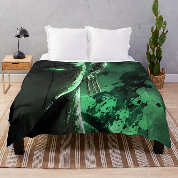 Item preview, Zoro | Emerald Shadow Swordsman | Dark Anime Inspired Warrior Portrait designed and sold by Dyan4.