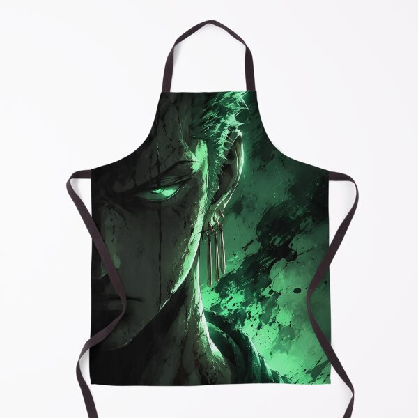 Item preview, Zoro | Emerald Shadow Swordsman | Dark Anime Inspired Warrior Portrait designed and sold by Dyan4.