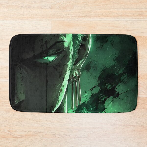 Item preview, Zoro | Emerald Shadow Swordsman | Dark Anime Inspired Warrior Portrait designed and sold by Dyan4.