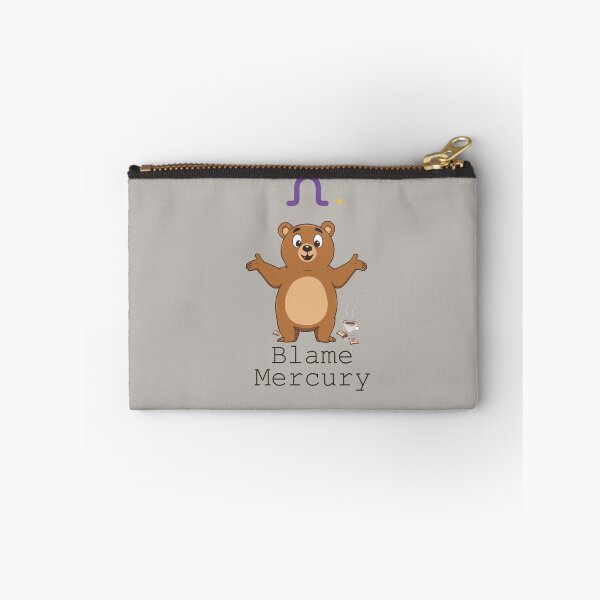 Item preview, Blame Mercury Retrograde Bear Design  – Funny Astrology Chaos Design for Astrology Lovers, Zodiac Fans & Cosmic Gift Ideas designed and sold by AbderraimArt.