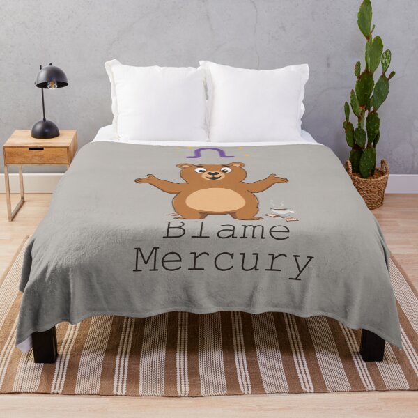Item preview, Blame Mercury Retrograde Bear Design  – Funny Astrology Chaos Design for Astrology Lovers, Zodiac Fans & Cosmic Gift Ideas designed and sold by AbderraimArt.