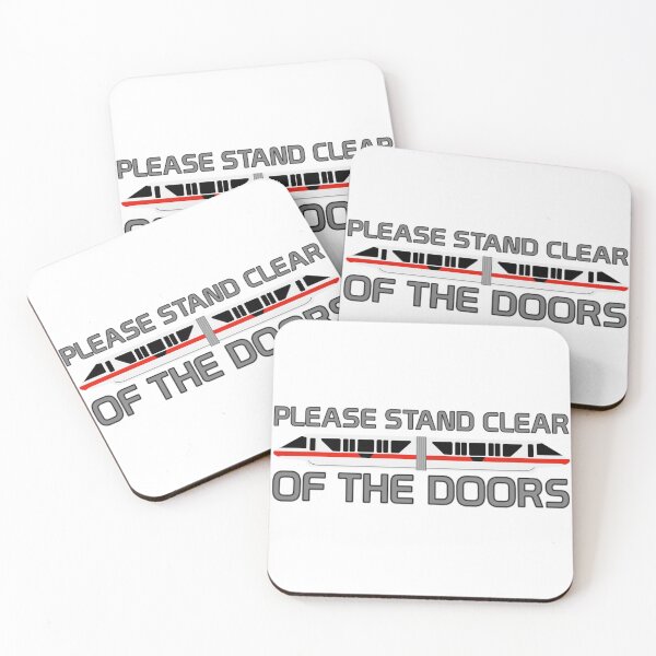 Item preview, Please Stand Clear of the Doors Monorail Red designed and sold by Tnsamhooker.