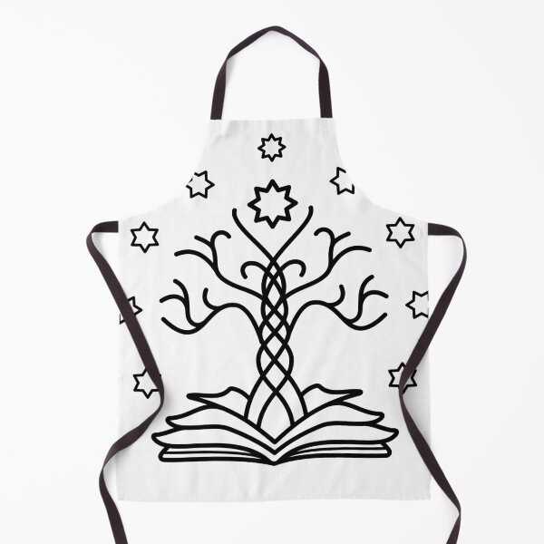 Item preview, Magical Tree of Knowledge Growing From Book Line Art designed and sold by shubhfashion.
