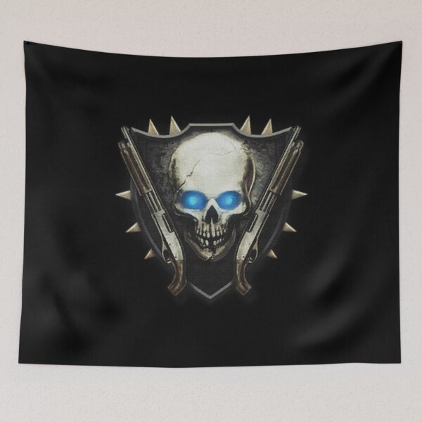 Item preview, COD BO2 Zombies Logo CoD Black Ops 2 Game Skull designed and sold by BubblePopRed.