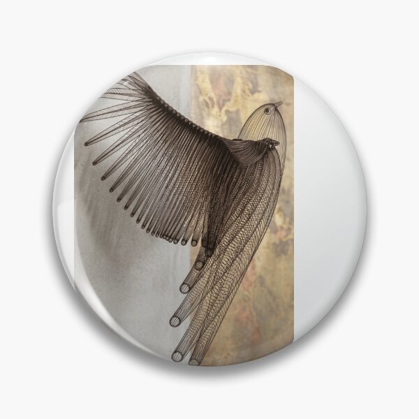 Item preview, Abstract Metal Wire Art Sculpture Bird designed and sold by HayaasBoutique.