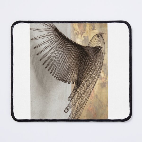 Item preview, Abstract Metal Wire Art Sculpture Bird designed and sold by HayaasBoutique.
