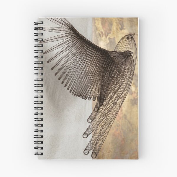 Item preview, Abstract Metal Wire Art Sculpture Bird designed and sold by HayaasBoutique.