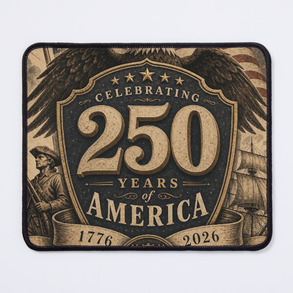 Item preview, America 250 Vintage Emblem, Patriotic Distressed Anniversary Design designed and sold by Jandedan.