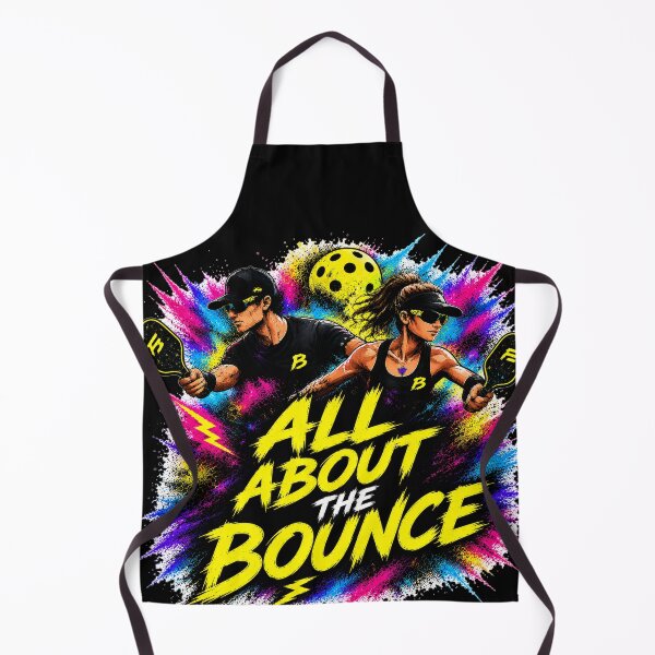 Item preview, All About the Bounce Pickleball Shirt – Funny Trash Talk Gift for Competitive Players designed and sold by Surrealtrends.