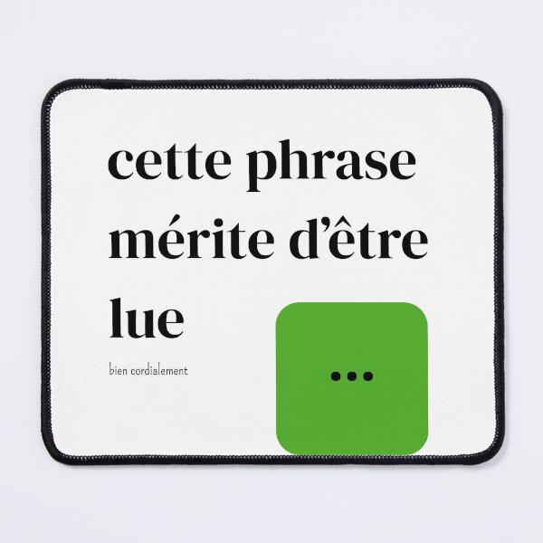 Item preview, This sentence deserves to be read designed and sold by bien cordialement .