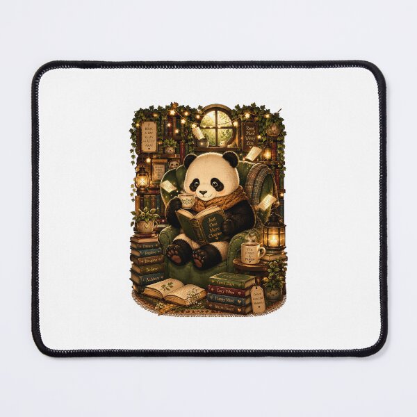 Item preview, Cozy Panda Reading Book Club designed and sold by Anki2014.