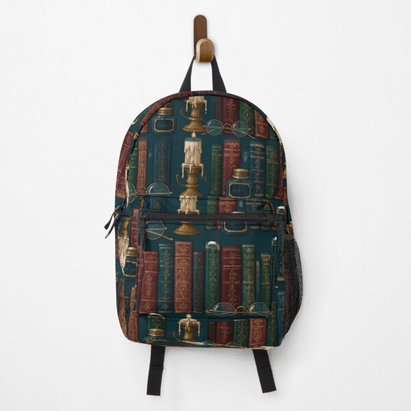 Item preview, Vintage Bookshelf Dark Academia Bookish Reader designed and sold by StickyGuys.