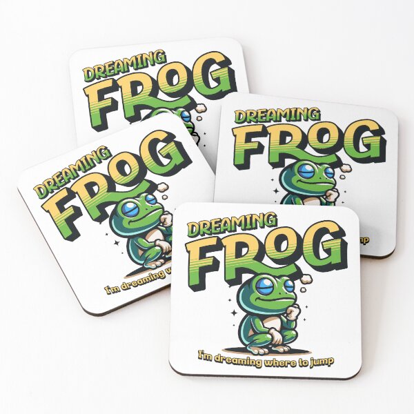 Item preview, Dreaming Frog Cool Retro Frog Streetwear Slogan designed and sold by BoosterShop.