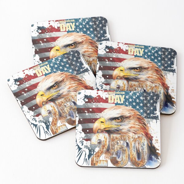 Item preview, Vintage Patriotic 4th of July American Eagle designed and sold by BeshayArt1.